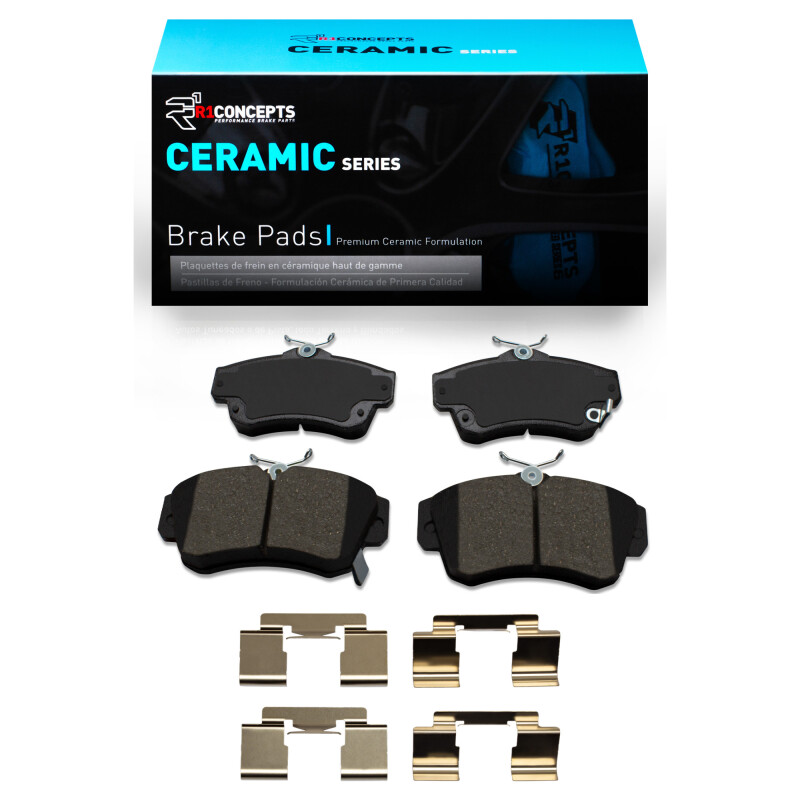 Chrysler PT Cruiser Brake Pads - Front - R1 Concepts - Ceramic - `01-`10